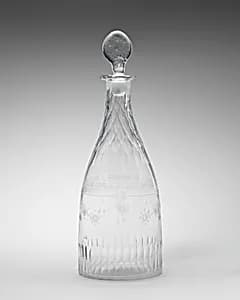 Decanter with stopper by Unknown Artist
