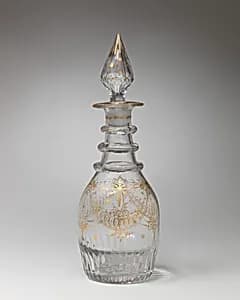 Decanter with stopper by Unknown Artist
