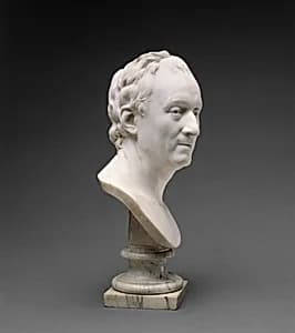 Denis Diderot (1713–1784) by Jean Antoine Houdon