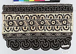Detail from a headdress by Unknown Artist