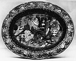 Dish by Bernard Palissy|Philips Galle|Maerten de Vos