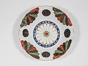 Dish by Worcester factory