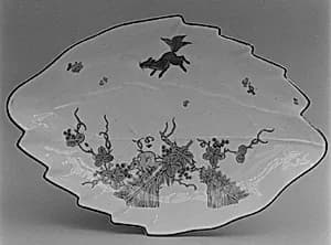 Dish by Meissen Manufactory