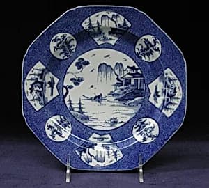 Dish by Bow Porcelain Factory