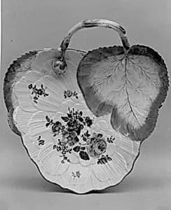 Dish by Meissen Manufactory