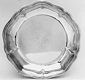 Dish (one of a pair) by Jean-Louis Morel