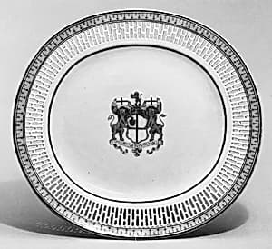 Dish (one of a pair) by Unknown Artist