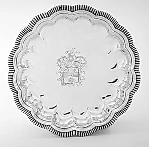 Dish (one of a pair) by I D