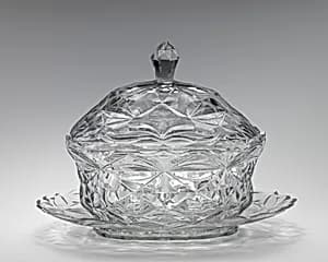 Dish with cover and stand by Unknown Artist