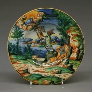 Dish with Jacob's Dream