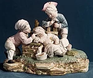 Disturbed Slumber by Höchst Manufactory|Johann Peter Melchior
