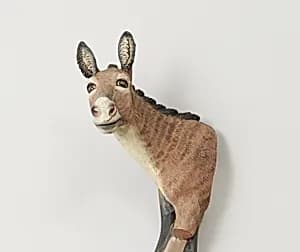 Donkey's head by Unknown Artist