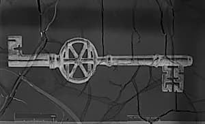 Double-ended key by Unknown Artist
