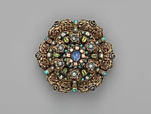 Dress ornament (heftel) by Unknown Artist