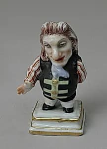 Dwarf (one of three) by Doccia Porcelain Manufactory