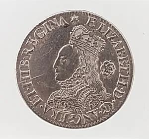 Elizabeth I sixpence coin by Unknown Artist