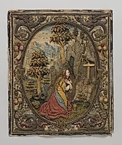 Embroidered picture by Unknown Artist