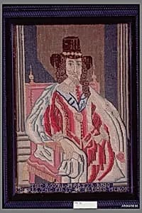 Embroidered picture of Charles I by Unknown Artist