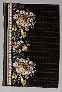 Embroidery sample for a man’s suit by Unknown Artist
