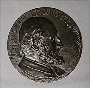 Emile Augier (1820-1889) by Jean-Désiré Ringel d'Illzach
