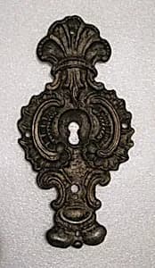 Escutcheon of lock by Unknown Artist