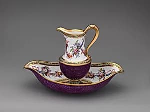 Ewer and basin by François Antoine Pfeiffer|Sèvres Manufactory|Gilbert Drouet