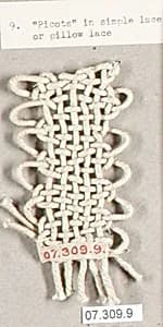 Example of lace stitch by Unknown Artist