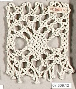 Example of lace stitch by Unknown Artist