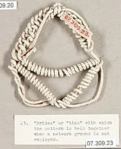 Example of lace stitch by Unknown Artist