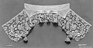 Falling band (collar) with tassels by Unknown Artist