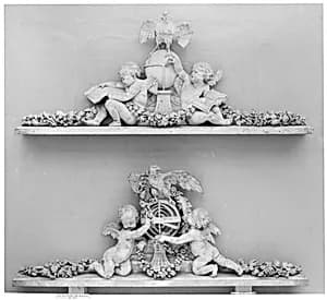 Figure group symbolic of Geography by Unknown Artist