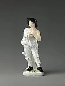 Figure of a Beggar by Joseph Willems|Chelsea Porcelain Manufactory