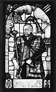 Figure of a donor by Unknown Artist