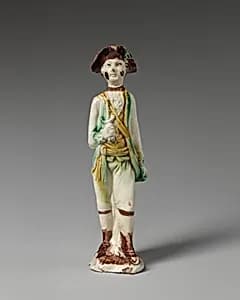 Figure of a soldier by Whieldon type