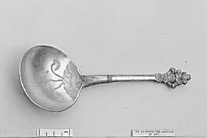 Figure-top spoon by Unknown Artist