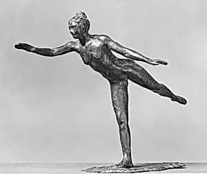 First Arabesque by Edgar Degas