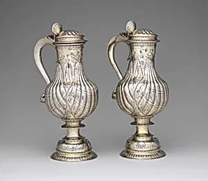 Flagon (one of a pair) by Unknown Artist