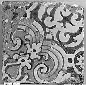 Floor tile by Unknown Artist