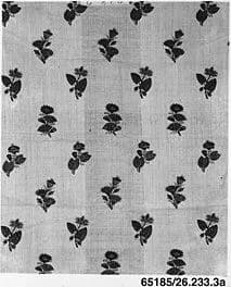 Floral print by Unknown Artist