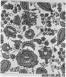 Floral print by Unknown Artist