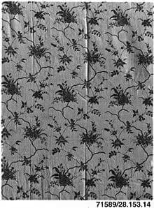 Floral print by Unknown Artist