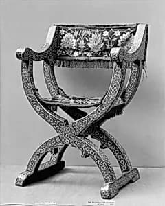 Folding chair by Unknown Artist