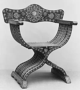 Folding chair by Unknown Artist