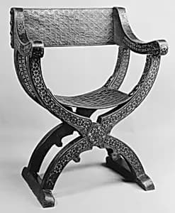 Folding chair by Unknown Artist