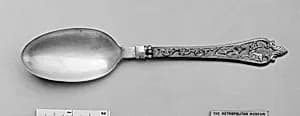 Folding spoon by Unknown Artist