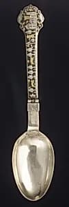 Folding spoon by Johann Adam Boller