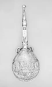 Folding spoon by Unknown Artist