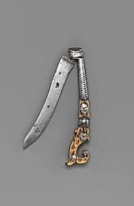 Folding table knife by Unknown Artist