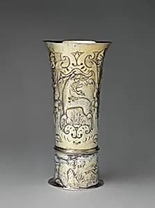 Footed beaker by Franciscus Rether