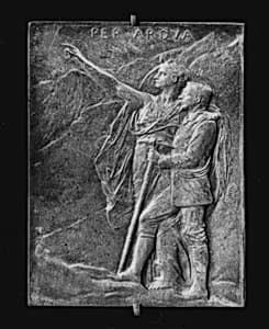 For the French Alpine Club by Louis-Oscar Roty